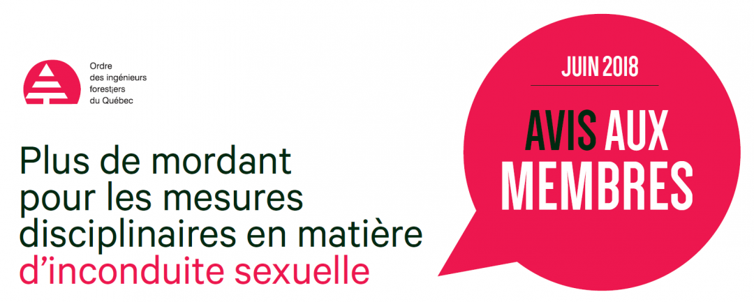 Avis Inconduites sexuelles juin2018